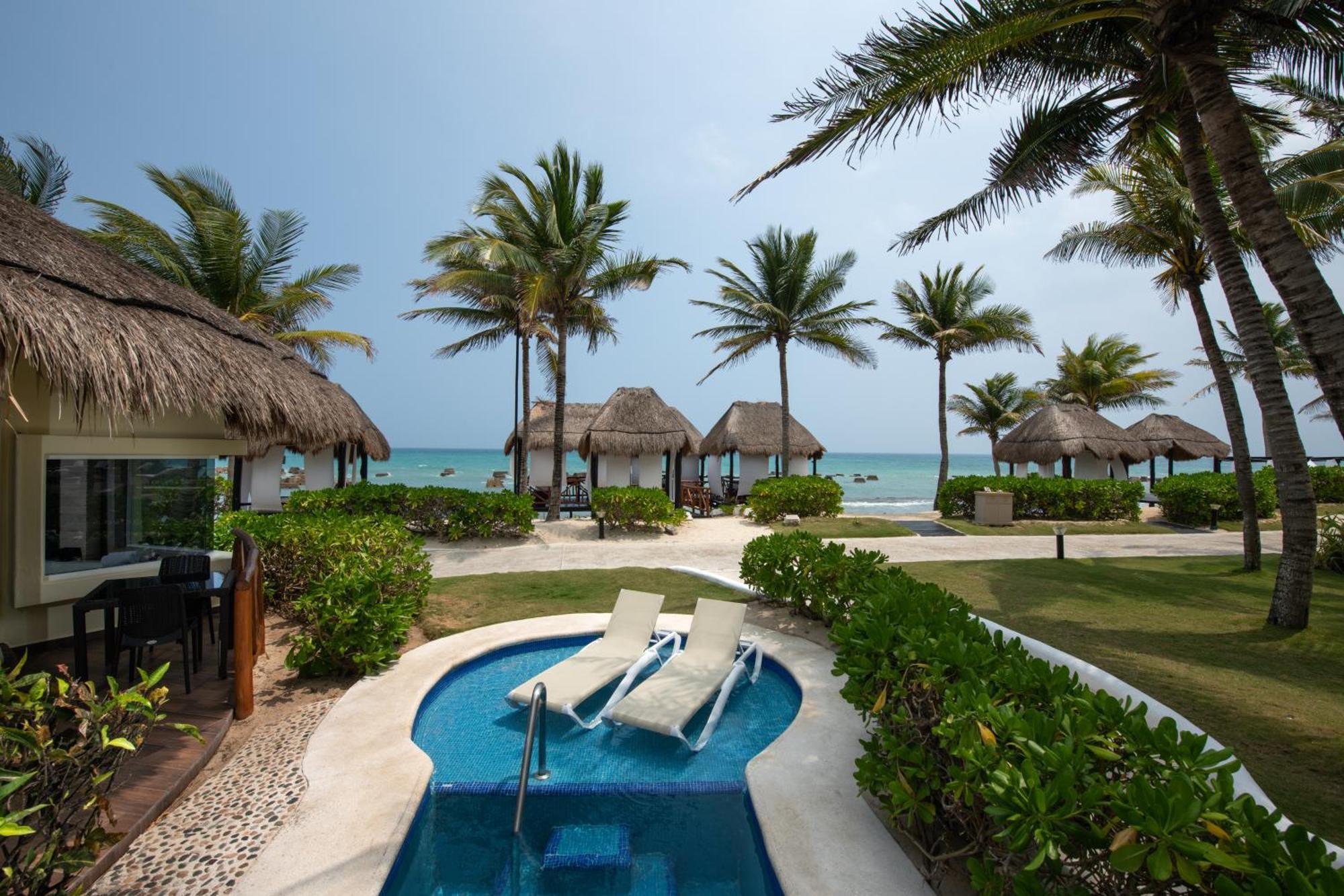 El Dorado Casitas Royale Catamaran, Cenote & More Inclusive (Adults Only) Puerto Morelos Eksteriør bilde